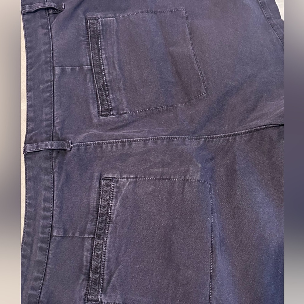 Anthropologie Sanctuary Navy Blue Chino Shorts Size 30 - Picture 4 of 6